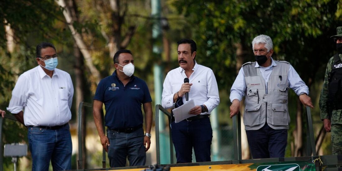 El gobernador Omara Fayad ha estado pendiente en todo momento.