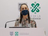 La mandataria mandó sus mejores deseos a AMLO.