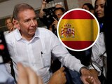 Edmundo González llega a España.