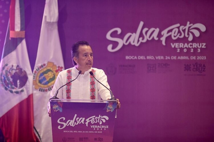 El Gobernador de Veracruz, Cuitláhuac García.