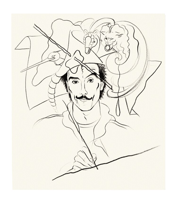 Autorretrato para Missoni, de 1983.