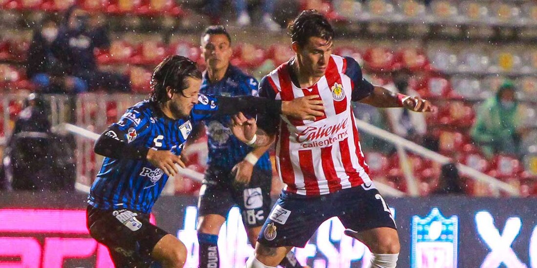 El Querétaro venció a Chivas por la mínima diferencia en la Corregidora.