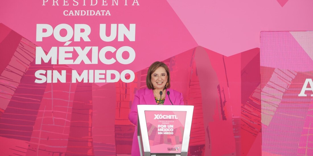 "De la seguridad me encargo yo", afirma Xóchitl Gálvez.