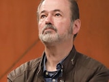 El autor, en marzo, en el Palacio de Bellas Artes.