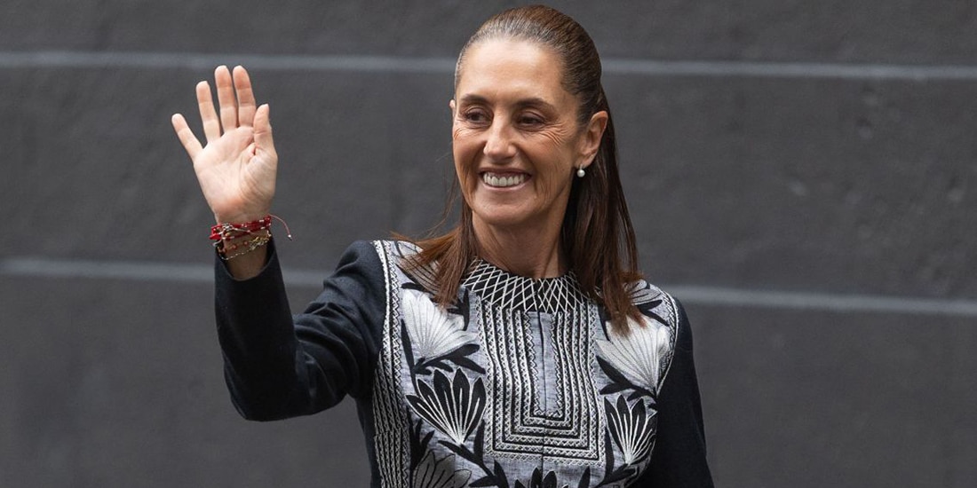 Claudia Sheinbaum Pardo, Presidenta de México, acudió al primer informe de actividades de la Suprema Corte de Justicia de la Nación