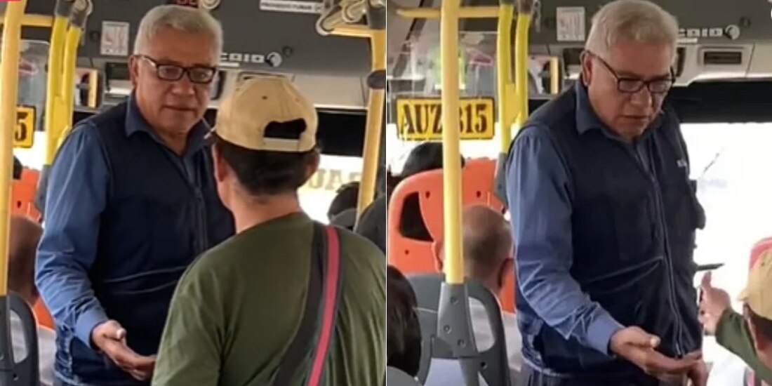 Chófer se pela con un músico porque no pagó pasaje.