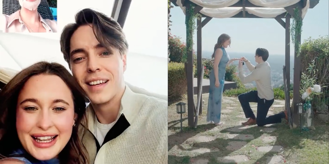 Beth y Edward se comprometen y anuncian la noticia a la madre de él, una millonaria, dueña de un corporativo.