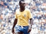Pelé en uno de los partidos de Brasil en el Mundial de México 1970.