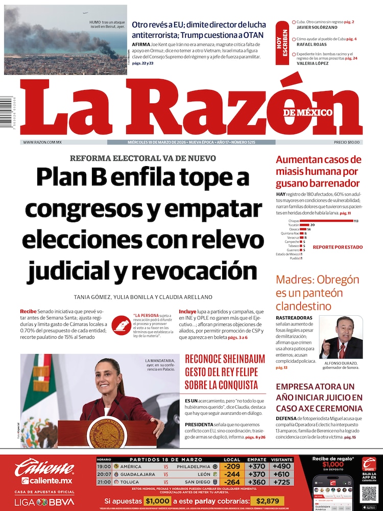 La Razón 18 Marzo 2026