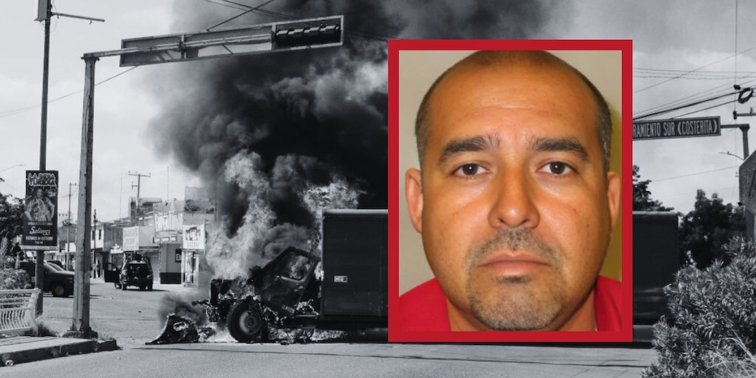 Él es Pedro Inzunza Noriega, "Sagitario", acusado por EU de narcoterrorismo.