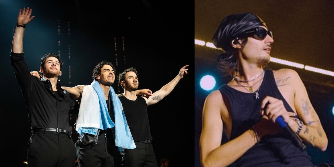 Los Jonas Brothers invitan a Danny Ocean a su concierto en Chile