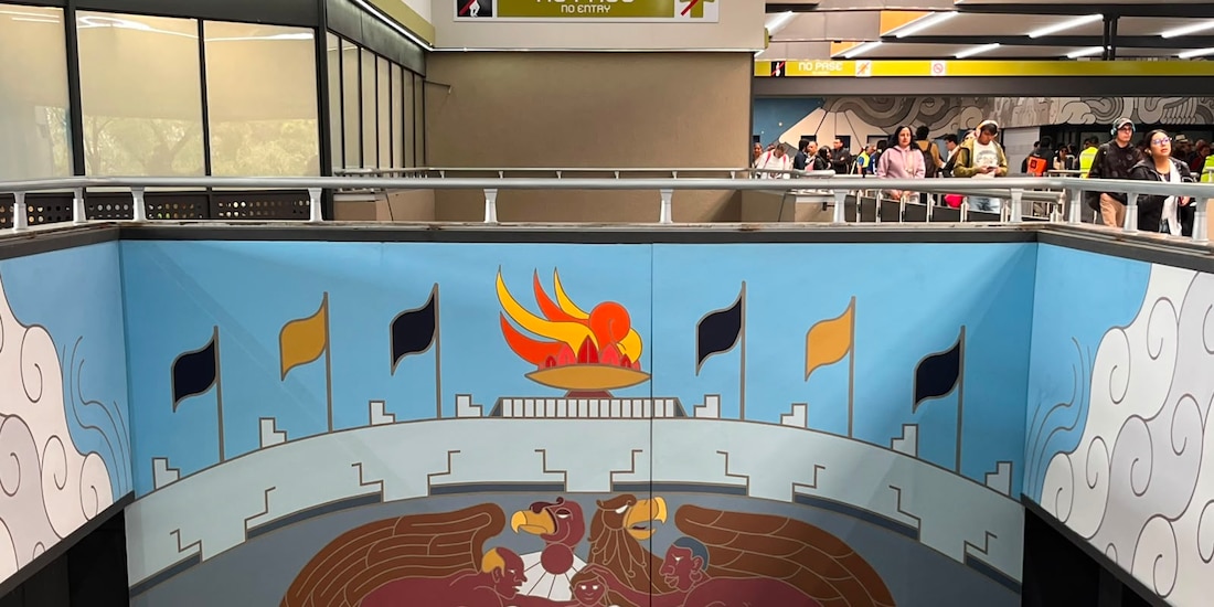 Estación Universidad del Metro de la Ciudad de México.