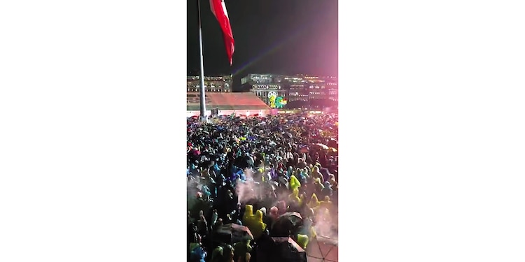 El video del festejo del gol de Luis Romo
en el Zócalo que se viralizó.