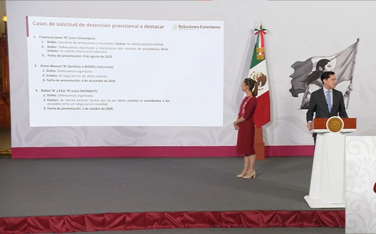 Este martes el Canciller mexicano ofreció información en Palacio Nacional.