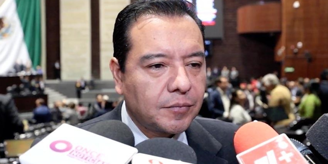 El diputado Héctor Saúl Téllez Hernández, en una fotografía ilustrativa.