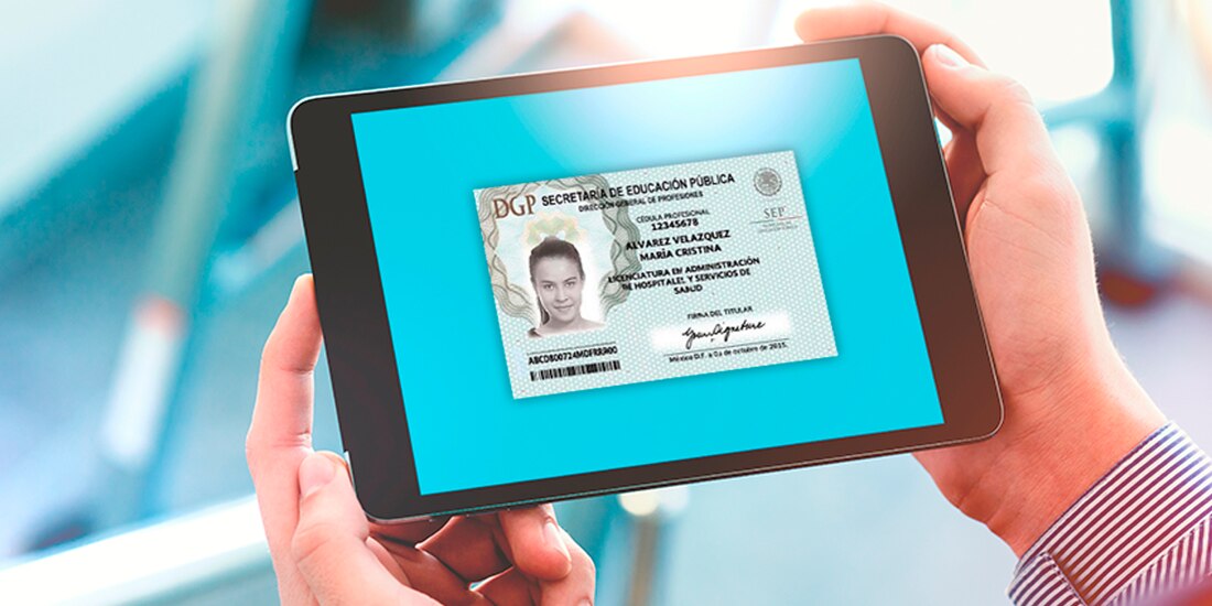 Cédula profesional electrónica 