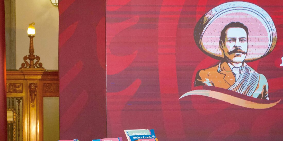 Los libros exhibidos por la SEP, el 8 de agosto pasado.