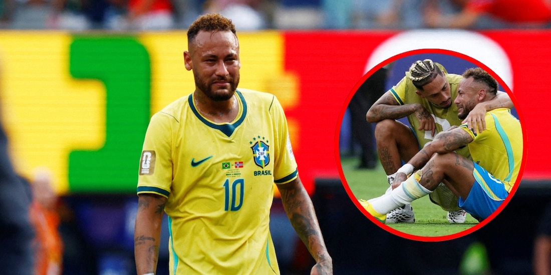Neymar rompe en llanto en la Copa del Mundo 2026