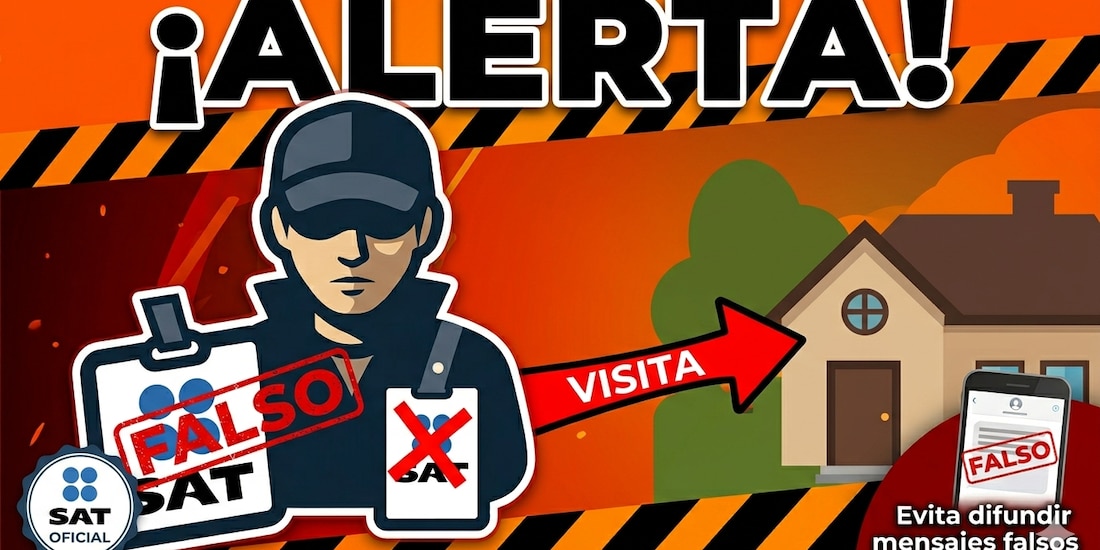 SAT lanza alerta por noticias falsas