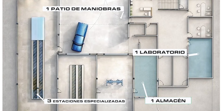 aspectos del proyecto del centro de formación para policías de Querétaro.
