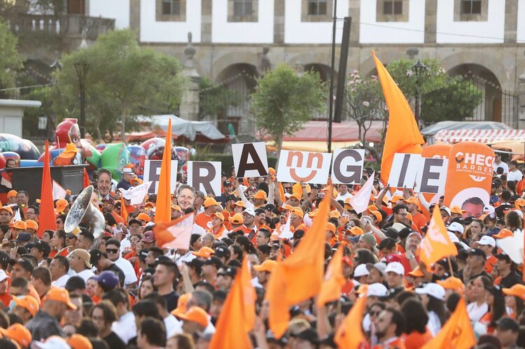 El candidato Pablo Lemus anuncia proyectos de infraestructura para San Pedro Tlaquepaque.