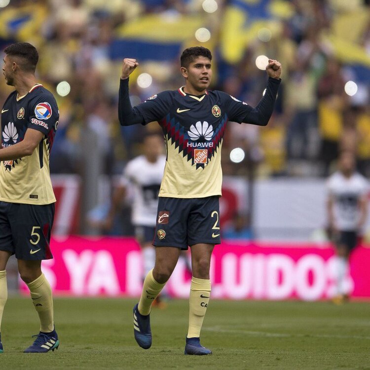 Carlos Vargas durante su paso por el América.