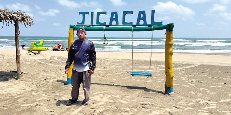 Isaías Landa, pescador de Jicacal, platicó con La Razón sobre la crisis