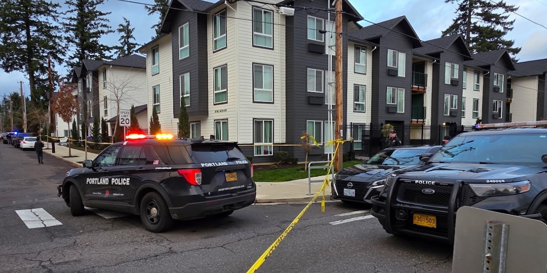 Vehículos de policía en Portland