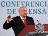 El presidente de México, Andrés Manuel López Obrador, el 8 de abril de 2021.