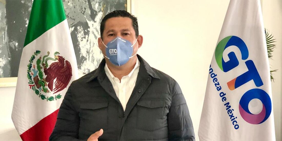 Diego Sinhue Rodríguez Vallejo, gobernador de Guanajuato, anunció la nueva estrategia “Covid en casa”..