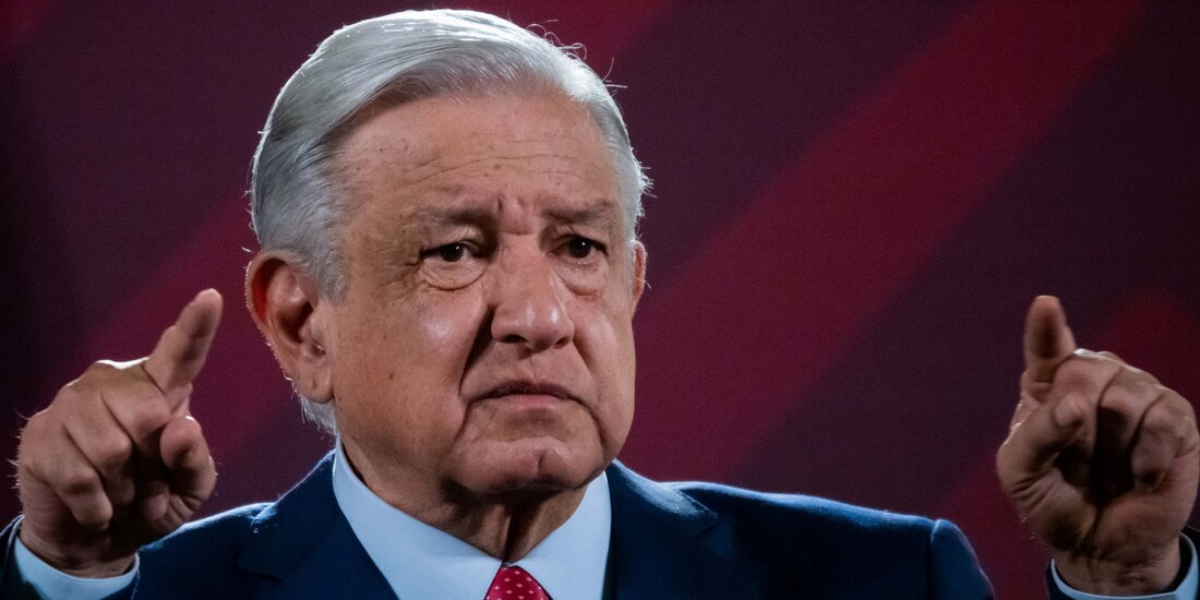 Andrés Manuel López Obrador, presidente de México.