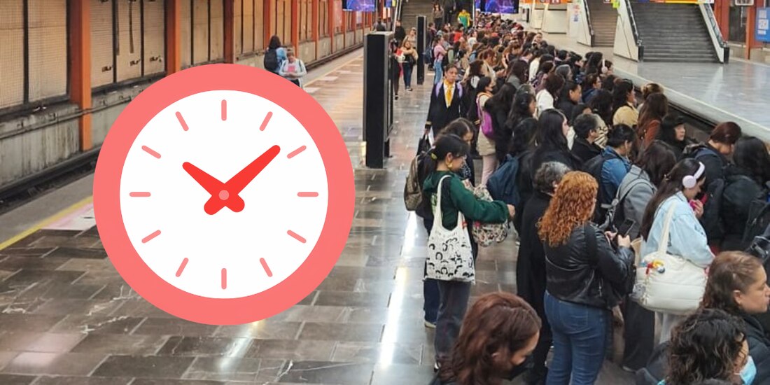 Tiempos de espera en el Metro HOY