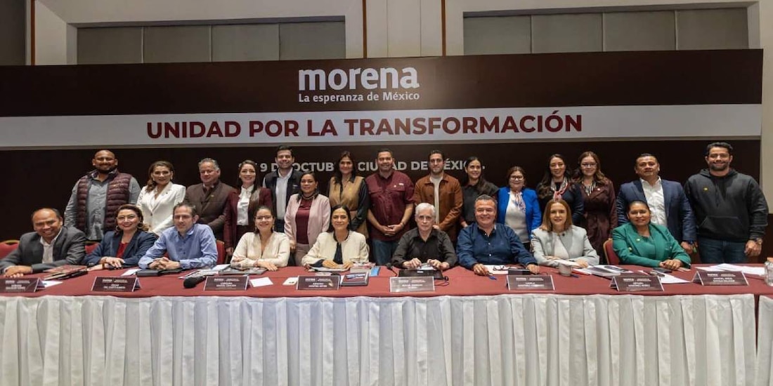Las definiciones organizativas y la hoja de ruta para la unidad partidista en la entidad fueron presentadas por Beatriz Mojica Morga.