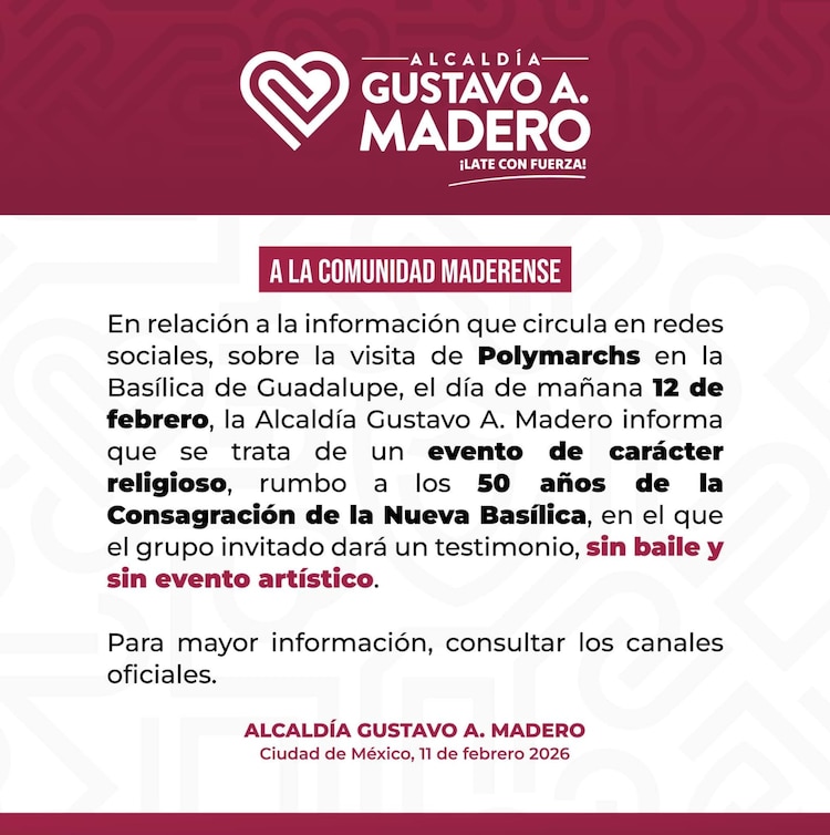 Comunicado de la GAM sobre PolyMarchs