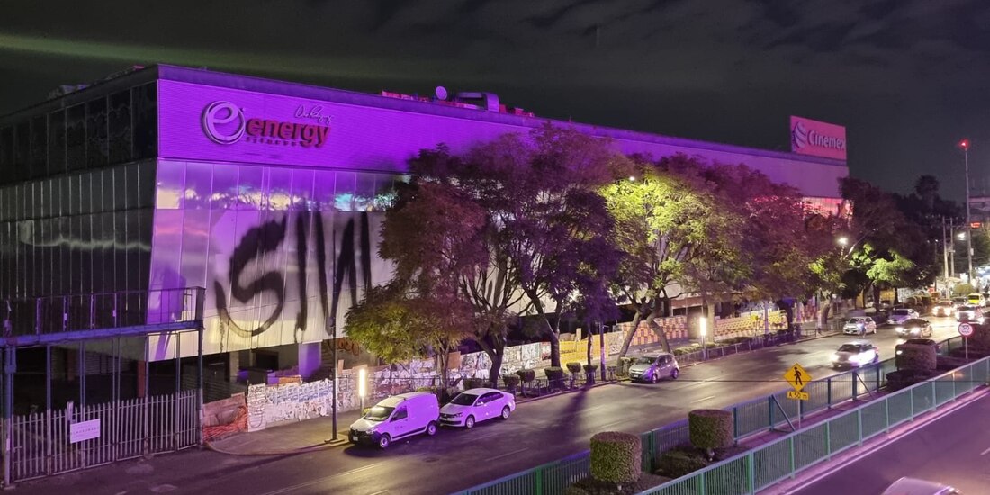 El predio, donde antes se ubicaba una plaza comercial, el pasado sábado.