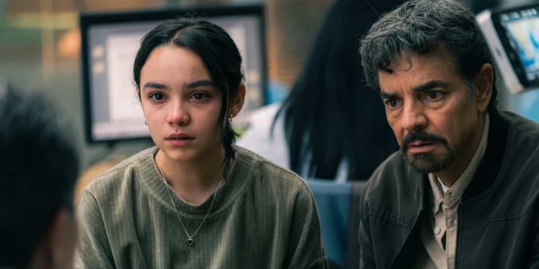 Karla Gaitán y Eugenio Derbez en El juicio
