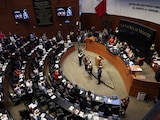 El Pleno del Senado de la República, el 29 de abril de 2026.