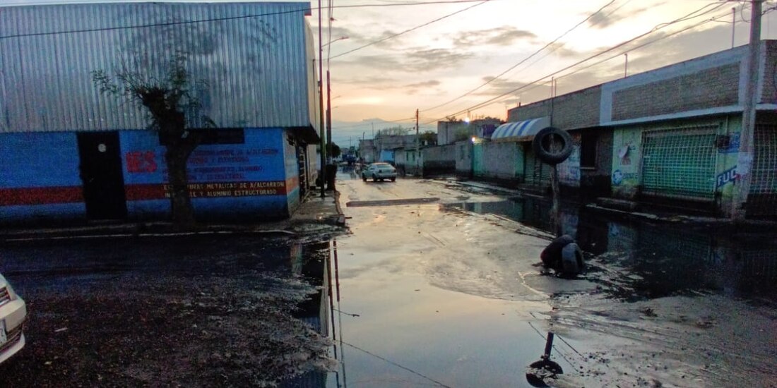 Bajan niveles de agua en Chalco, Estado de México.