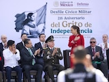 Raúl Bolaños-Cacho Cué en el evento donde estuvo Claudia Sheinbaum.