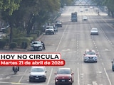 Revisa cómo aplica el Hoy No Circula este martes 21 de abril de 2026 en la Zona Metropolitana del Valle de México.