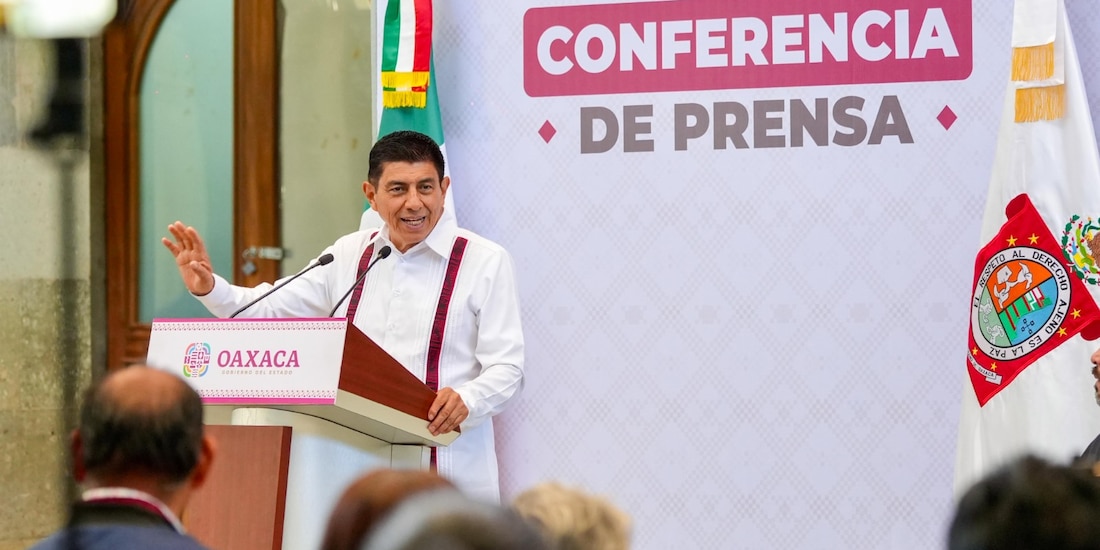 Salomón Jara, gobernador de Oaxaca.
