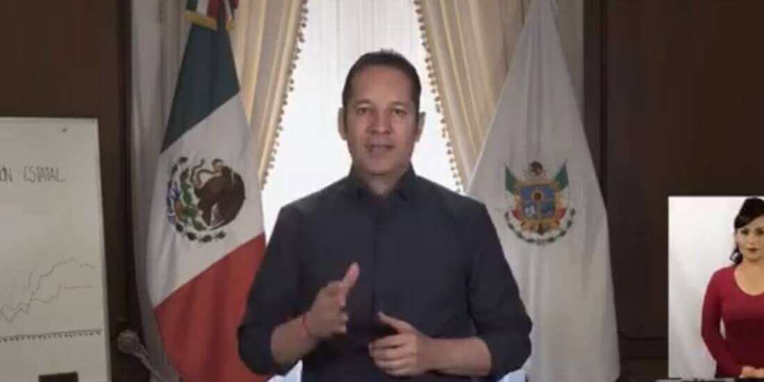 Mensaje del gobernador Francisco Domínguez.