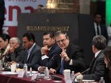 El secretario de Relaciones Exteriores, Marcelo Ebrard, afirma que "corcholatas" deben separarse de sus cargos cuando Morena publique su convocatoria para competir por la Presidencia de la República