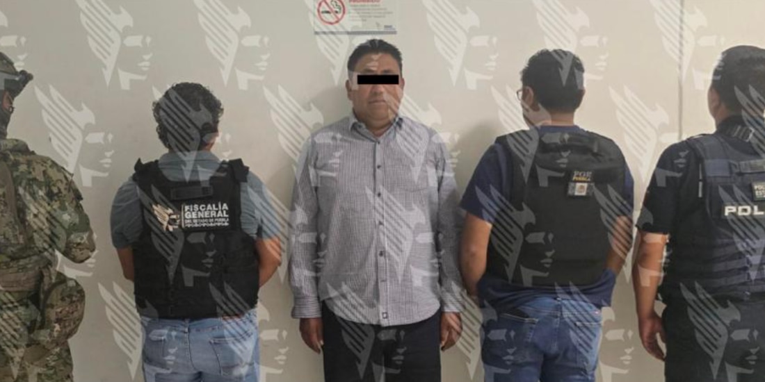 Detenido Antonio Hernández Pacheco, secretario de Seguridad Ciudadana de Atlixco.