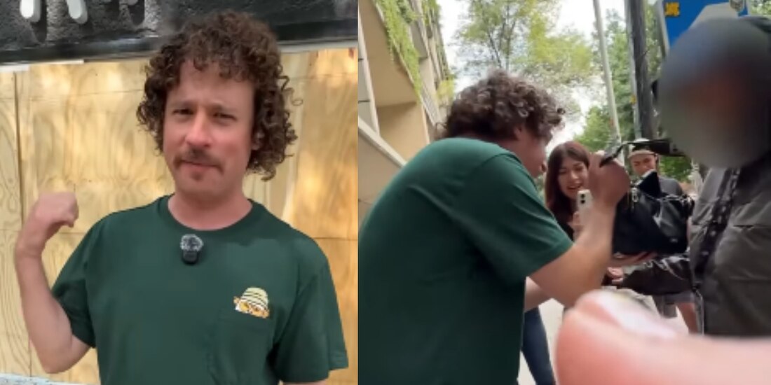 Luisito Comunica pelea con mujer tras polémica con la gentrificación