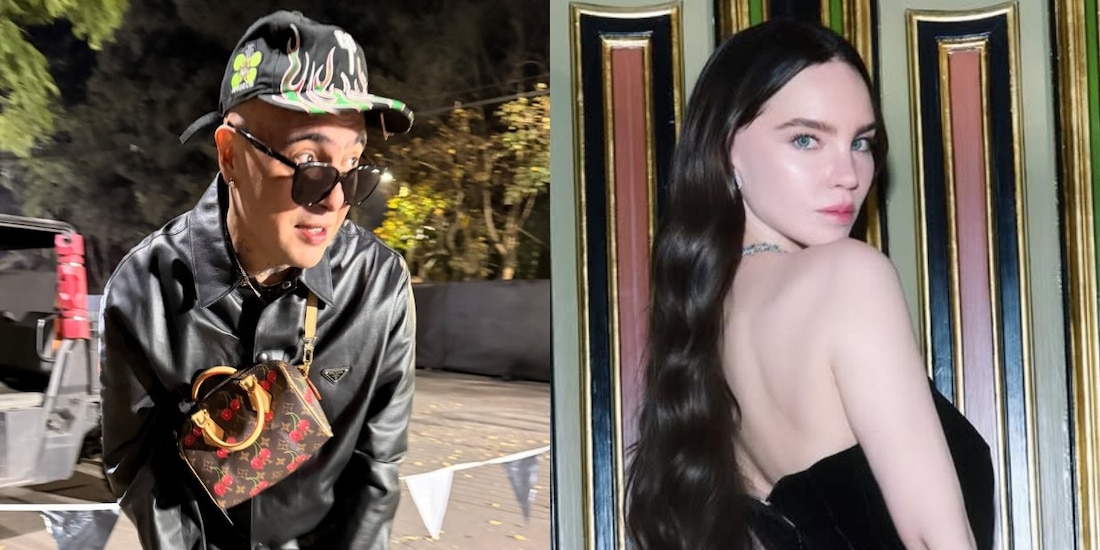 Belinda llora en pleno concierto durante homenaje al rapero Milkman