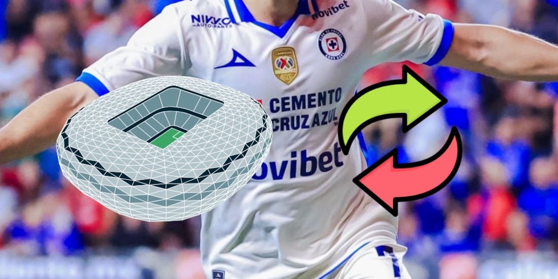El equipo Cruz Azul Hidalgo se mudará al Estadio Refundación.