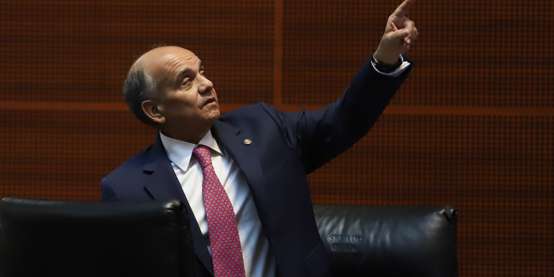 Manuel Añorve, coordinador de los senadores del PRI