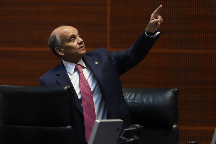 Manuel Añorve, coordinador de los senadores del PRI