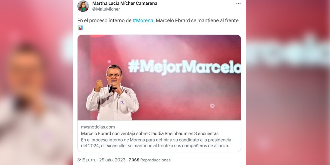 Equipo de Marcelo Ebrard incumple veda en proceso interno de Morena.